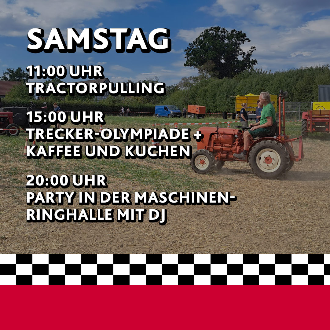 Programm Samstag