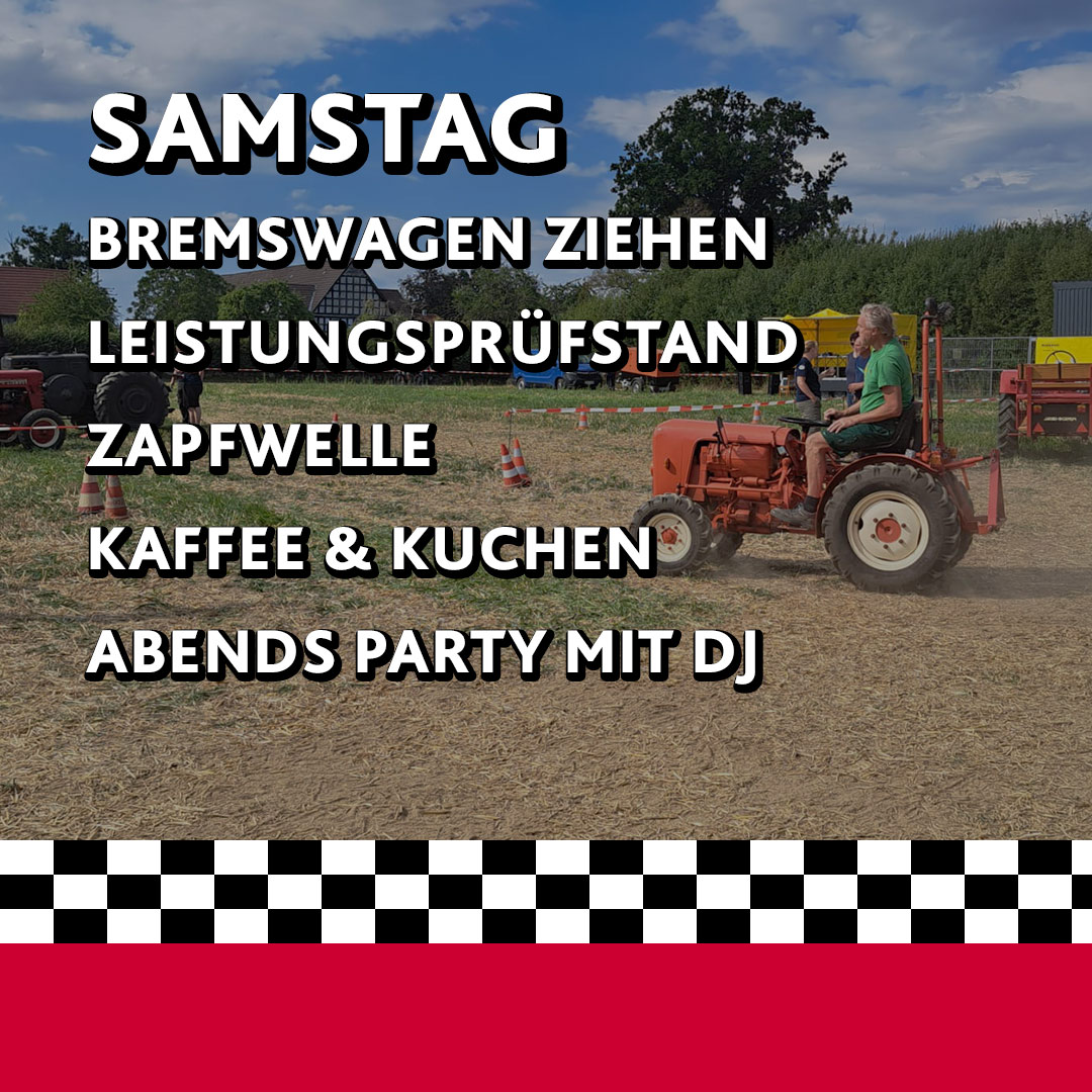 Programm Samstag